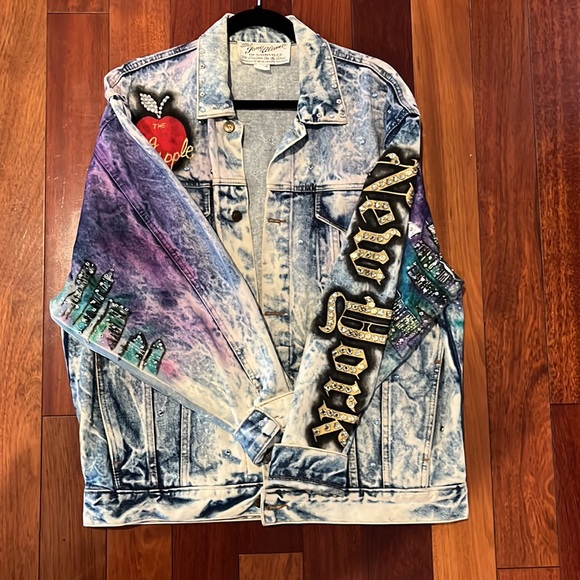 RARE!! Tony Alamo NYC hand painted jean jacket - Picture 7 of 12